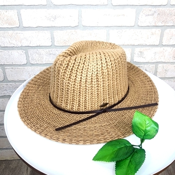 C.C. Knit Panama Fedora Hat - Picture 10 of 10